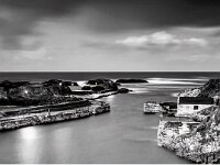 Balintoy Harbour  Commended Advanced Mono Print by Balintoy Harbour