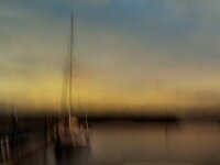 In The Harbour  Top Advanced Colour Print by Arnie McAllister